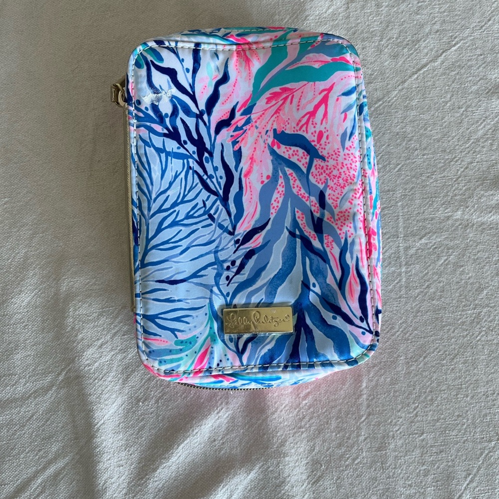 Lilly Pulitzer make up brush set